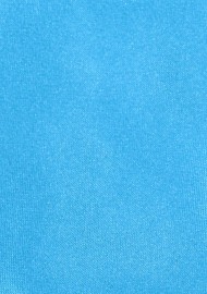 Extra Long Tie in Cyan Blue