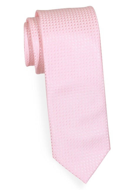 Light Pastel Pink Skinny Tie