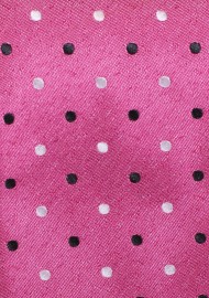 Polka Dot Tie in Lilac Rose