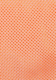 Tangerine Orange Extra Long Tie