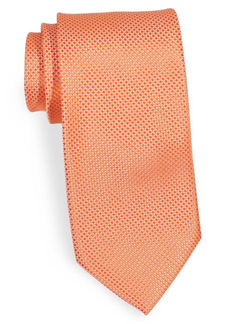 Tangerine Orange Neck Tie