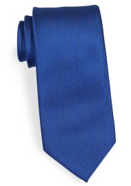 Bright Marine Blue Tie in Matte Finish