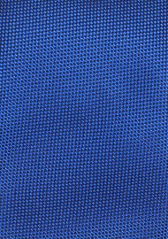 Bright Marine Blue Tie in Matte Finish
