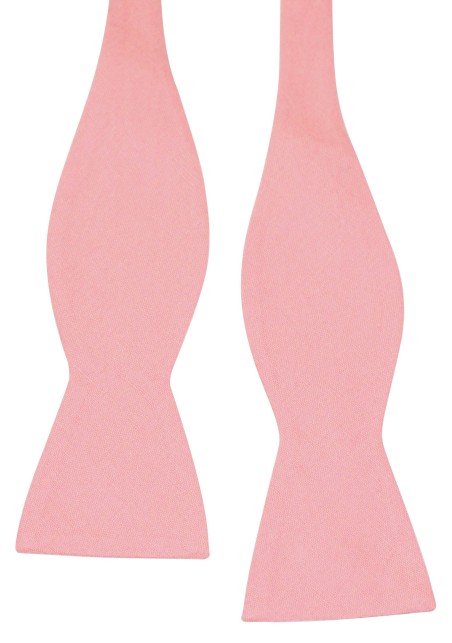 Rosette Linen Bowtie in Self-Tie Style