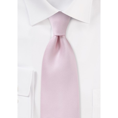Men's Tie in Soft Pink