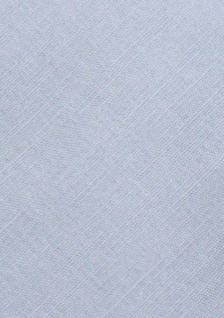 Moody Blue Linen Tie in Skinny Width