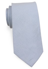 Moody Blue XL Length Tie | Linen Necktie in Moody Blue
