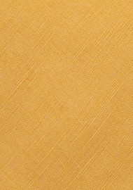 Skinny Linen Necktie in Butterscotch