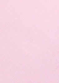 Blue Pink Linen Tie | Solid Color Necktie in Blush and Linen Fabric
