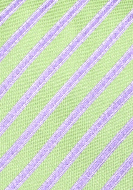 Mint Green Neck Tie With Light Blue Stripes