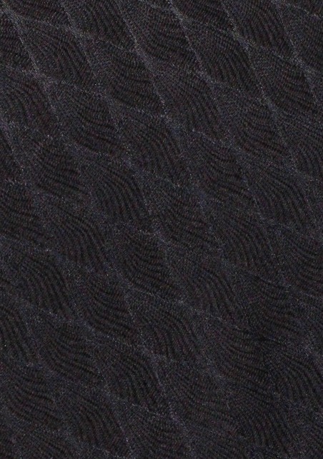 Formal Wool Blend Tie with Geometric Rhombus Weave