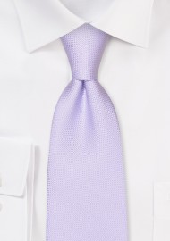 Matte Finish Tie in Lavender