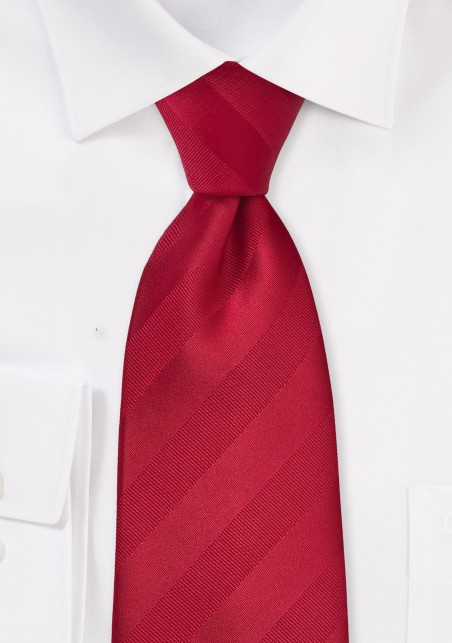 Asymmetrical Tie in Reds