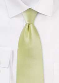 Trendy Summer Tie in Lemongrass Yellow