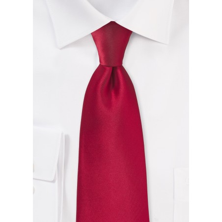Solid Necktie in Valentine Color
