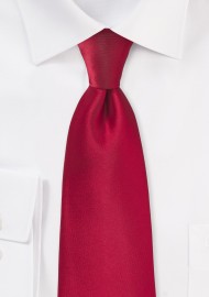 Solid Necktie in Valentine Color