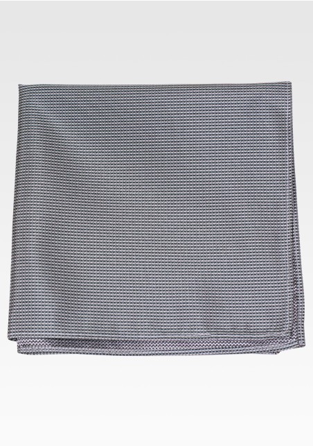 Green Hued Micro checkered Pocket Square