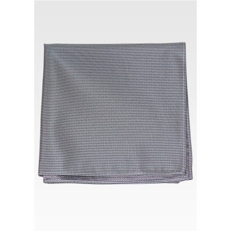 Green Hued Micro checkered Pocket Square
