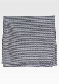Green Hued Micro checkered Pocket Square