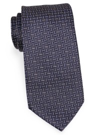 Designer Necktie in Dark Gray and Matte Finish