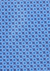 Dot Design XL Necktie in Aqua