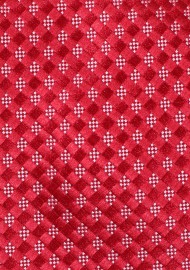 Cherry and Bright Red Mens Bowtie