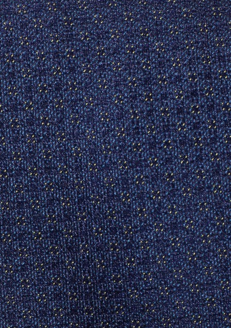 Matte Textured Mens Pocket Square in Navy Blue