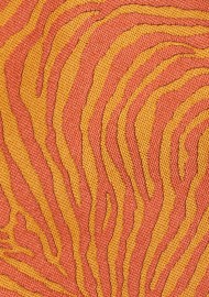 Mens Necktie in Tiger Stripe Design