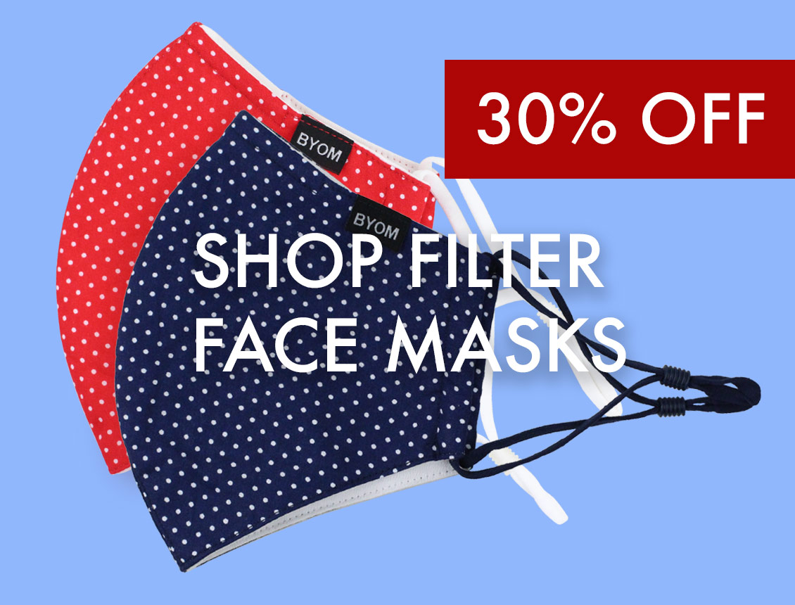 face masks filter 40 off
