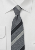 charcoal-gray-skinny-tie