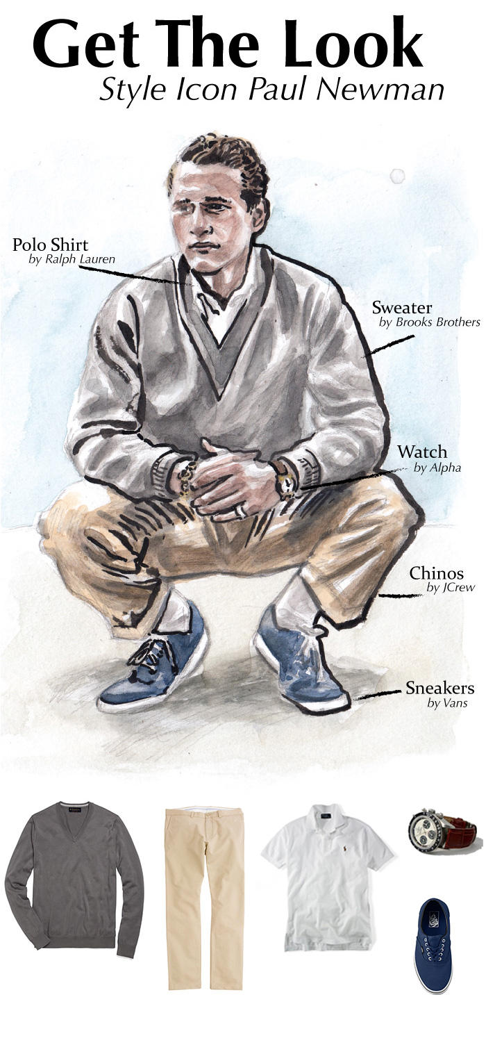 Paul Newman's Cool Style