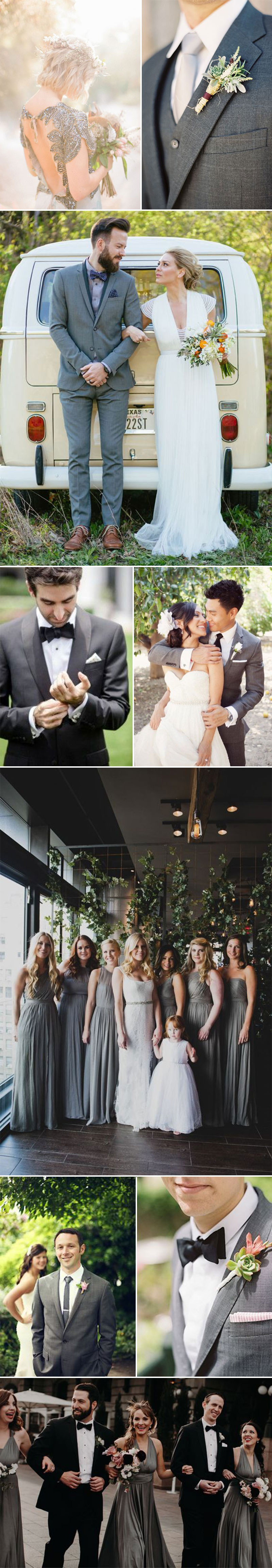 Charcoal Wedding Inspiration