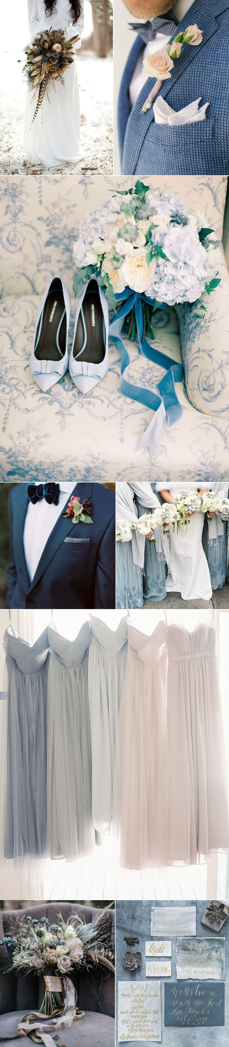 Wedding Ideas In Slate Blue