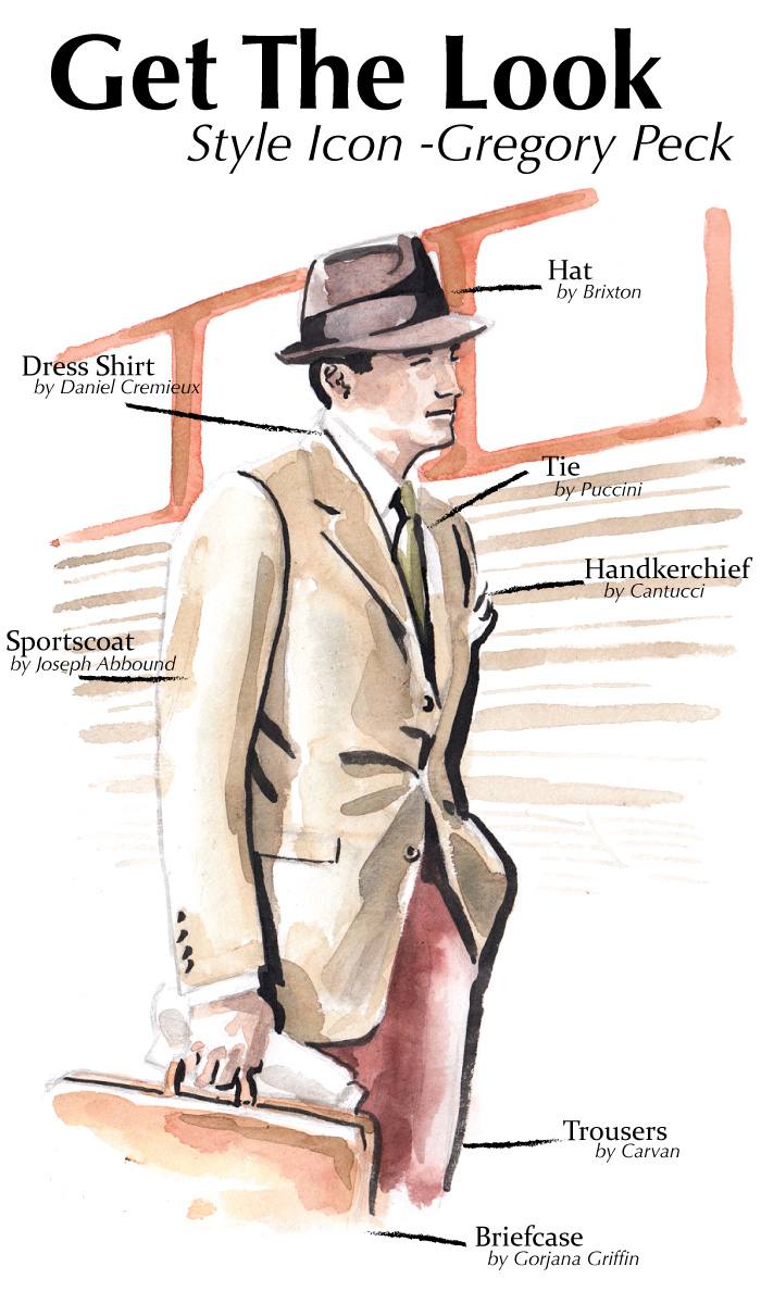Gregory Peck Style