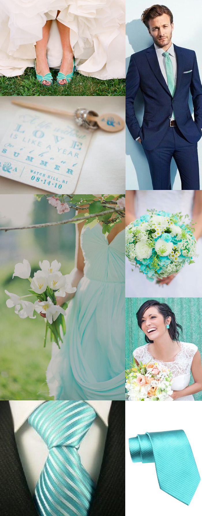 Aqua Blue Wedding Ideas 