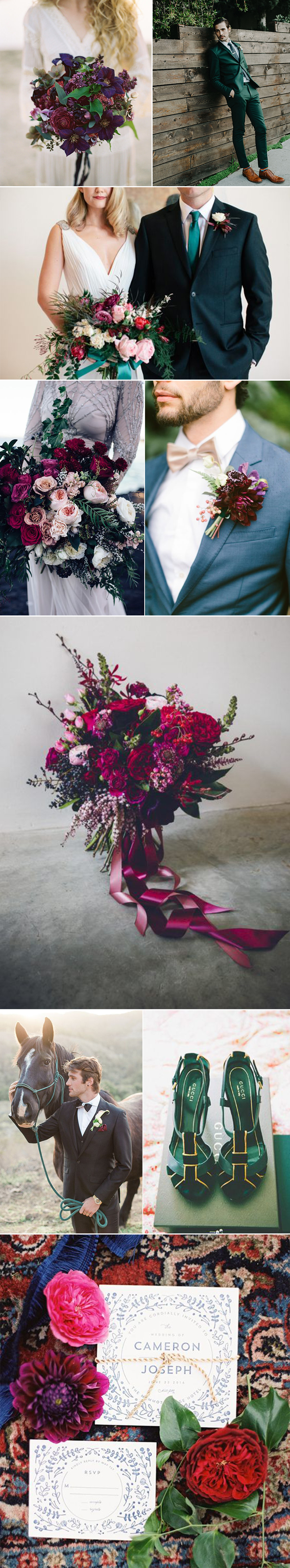 Weddings in Jewel Tones