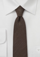 espresso-brown-skinny-tie