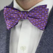 Delta Tau Delta Men's Bow Tie Styled
