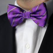 Phi Gamma Delta Men's Pre-Tied Bow Tie Styled
