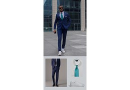 How To Wear An Aqua Blue Tie