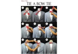 Learn to Tie a Bow Tie