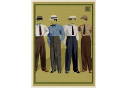 Menswear Styles of the 1940's