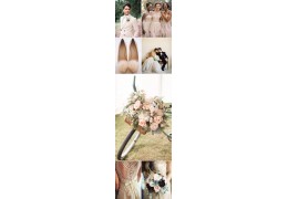 Wedding Color Inspiration - Nude