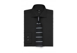 How To Accessorize The Black Dress Shirt