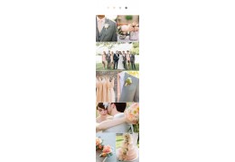 Wedding Colors - Grays + Peaches