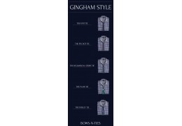 Top 5 Ties To Wear With Your Gingham Shirt
