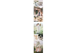 Garden Wedding Inspiration In Peach and Sage