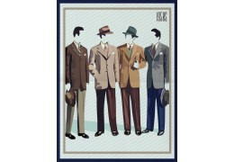 Menswear Styles of The 1950's